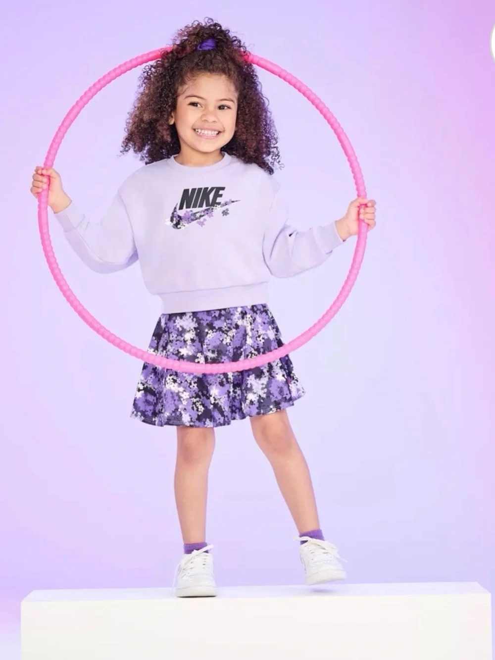 NIKE Girl’s Crew Neck Sweatshirt - Size 2T (1-2 years)